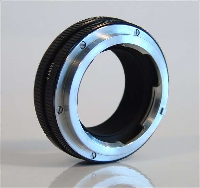 LEICAFLEX TO VISOFLEX CAMERA LENS ADAPTER 14127 F MINT