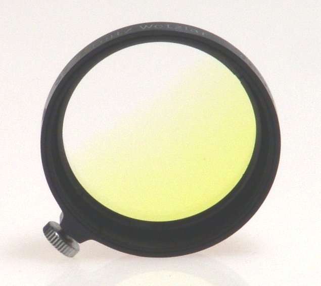 LEITZ WETZLAR Gb YELLOW GRADED FILTER RARE CASED NR
