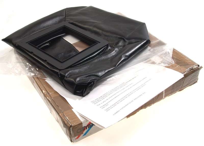 CAMBO C17 LEATHER WIDE ANGLE BELLOWS 4x5 BOXED NEW MINT