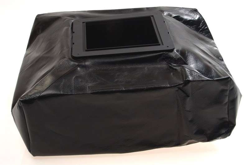 CAMBO C17 LEATHER WIDE ANGLE BELLOWS 4x5 BOXED NEW MINT