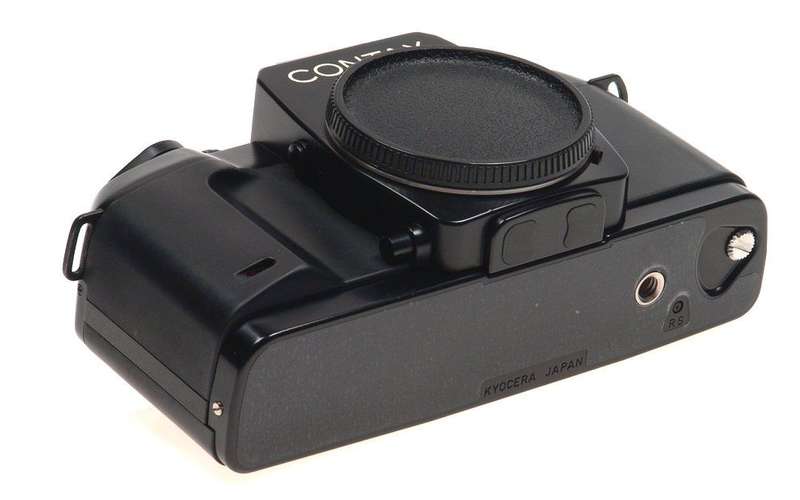 ZEISS CONTAX 167 MT BLACK 35mm CAMERA BODY PAPERS MINT