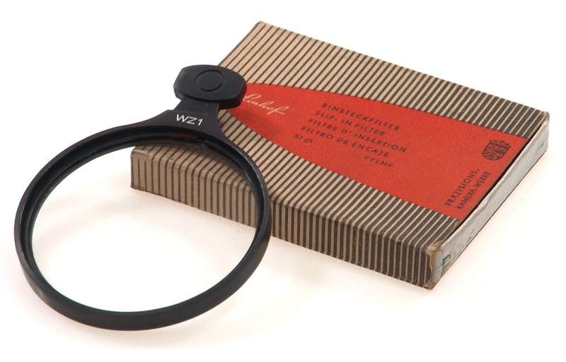 LINHOF CAMERA 51mm SLIP IN LENS FILTER WZ1 BOXED MINT