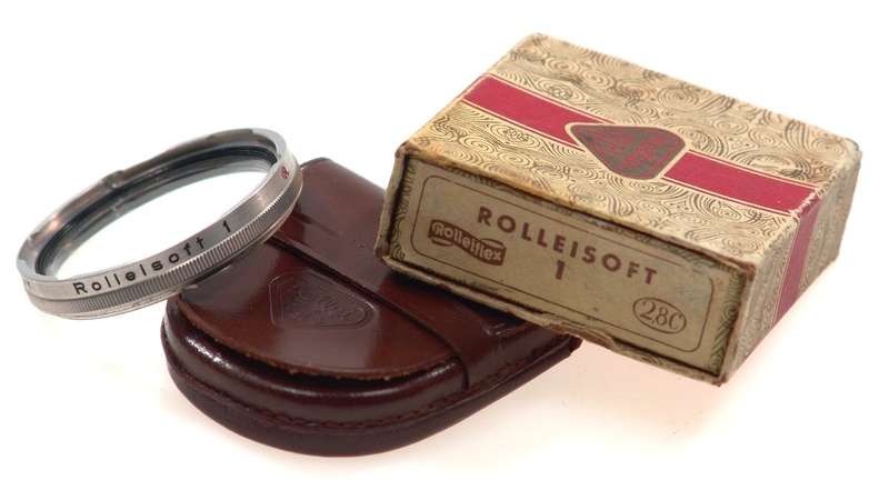 ROLLEISOFT 1 ROLLEIFLEX TLR CAMERA LENS FILTER CASE BOX