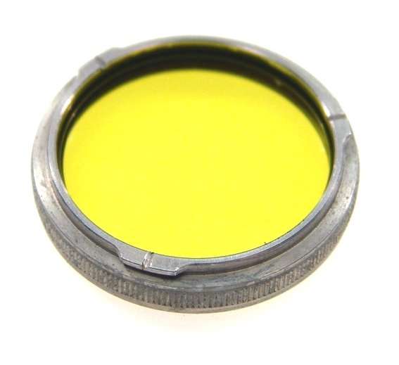 YELLOW ROLLEI-GELB-MITTEL -1.5 ROLLEI TLR FILTER CASED