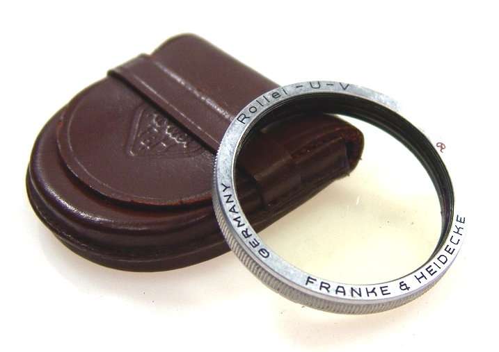 UV-ROLLEI R FILTER ROLLEIFLEX TLR ROLLEI CASED UV NR