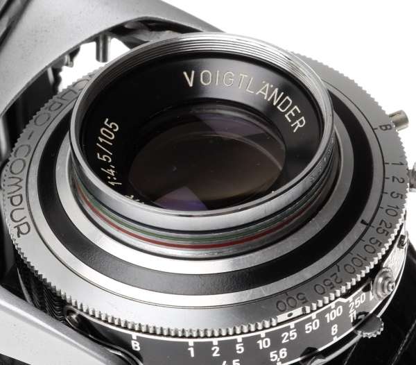 VOIGTLANDER BESSA II APO-LANTHAR 105mm f4.5 RARE CAMERA 4.5/105 CASE HOOD FILTER