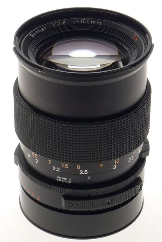 HASSELBLAD LENS SONNAR 2.8/150mm F f=150mm T* ZEISS CAPS MINT FITS 2000FC SHARP