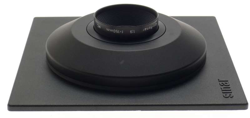 SINAR LENS BOARD RODENSTOCK APO-RONAR 1:9 f=150mm MC 4x5 CAMERA LENS 1:9/150mm