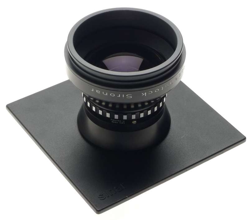 SINAR SIRONAR 5.6 f=240mm RODENSTOCK CAMERA 4x5 IN LENS BOARD 5.6/240mm SHARP NR