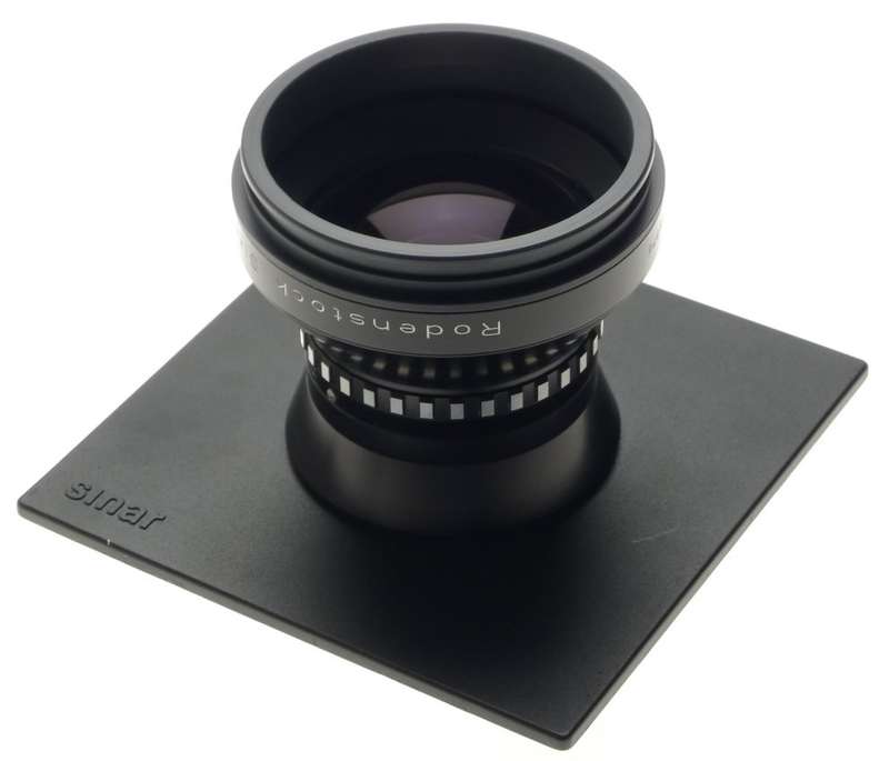 SINAR SIRONAR 5.6 f=240mm RODENSTOCK CAMERA 4x5 IN LENS BOARD 5.6/240mm SHARP NR