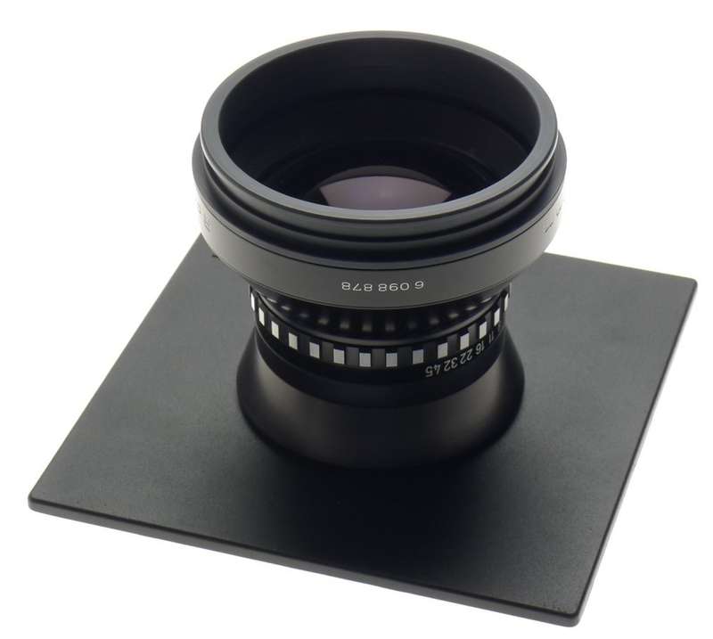 SINAR SIRONAR 5.6 f=240mm RODENSTOCK CAMERA 4x5 IN LENS BOARD 5.6/240mm SHARP NR