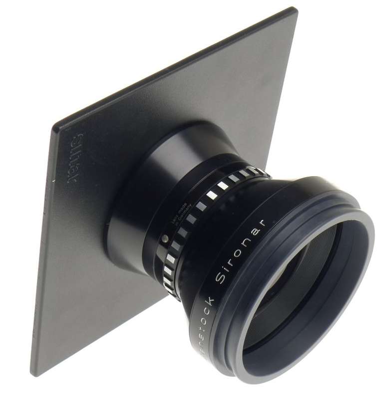SINAR SIRONAR 5.6 f=240mm RODENSTOCK CAMERA 4x5 IN LENS BOARD 5.6/240mm SHARP NR