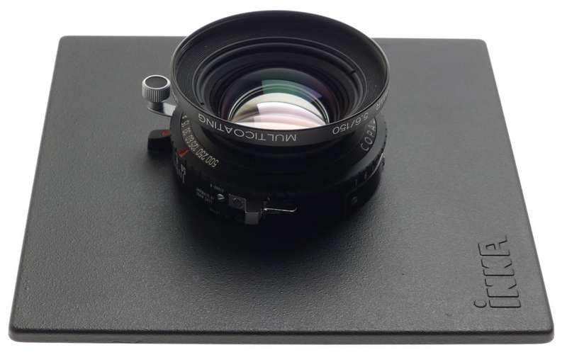 SCHNEIDER APO-SYMMAR 5.6 f=150mm LENS COPAL No.0 SHUTTER INKA BOARD 5.6/150 MINT