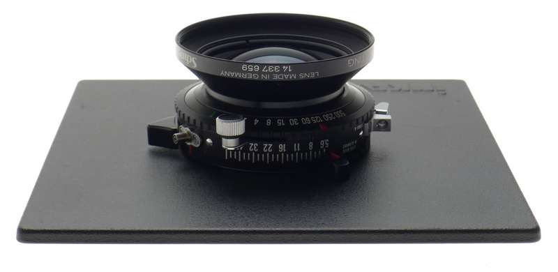 SCHNEIDER APO-SYMMAR 5.6 f=150mm LENS COPAL No.0 SHUTTER INKA BOARD 5.6/150 MINT