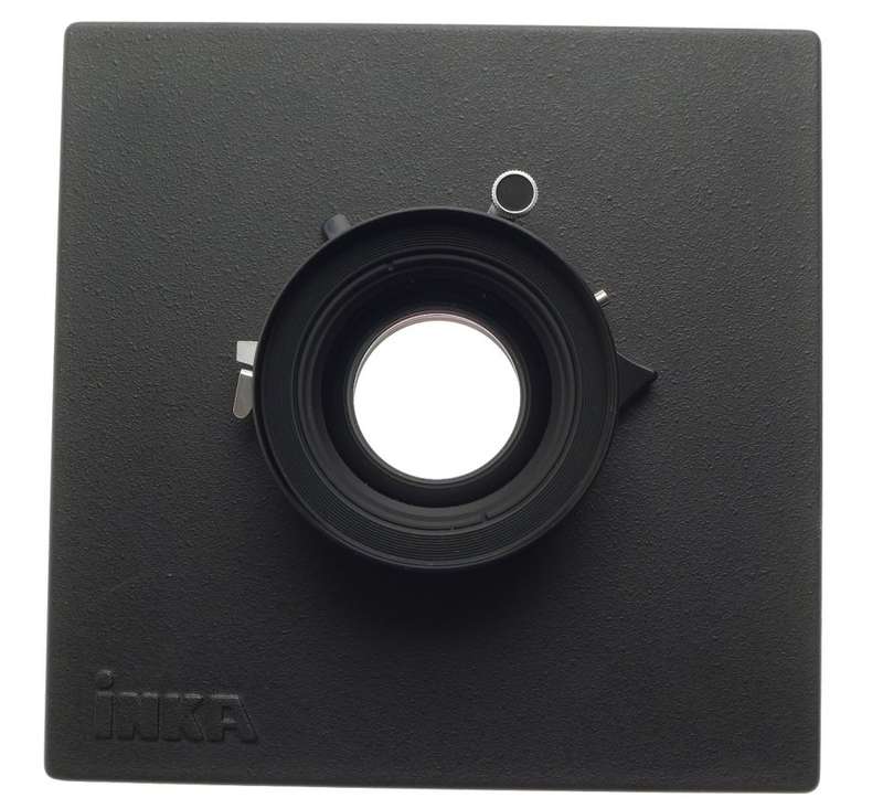 SCHNEIDER APO-SYMMAR 5.6 f=150mm LENS COPAL No.0 SHUTTER INKA BOARD 5.6/150 MINT