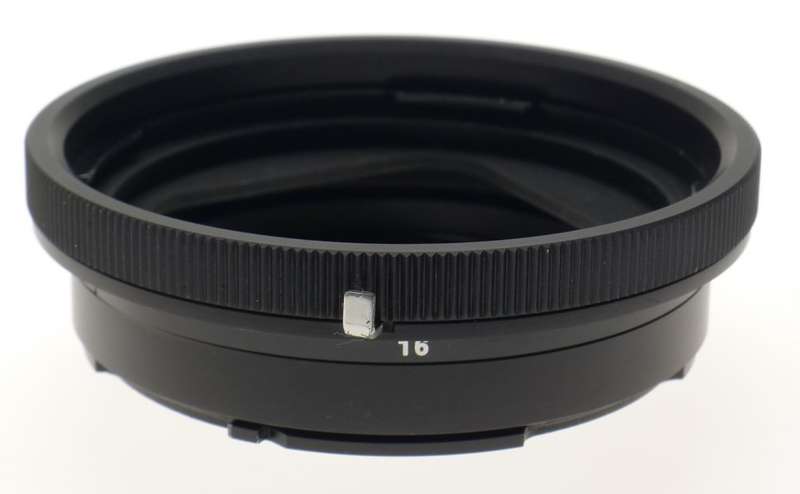HASSELBLAD 16 EXTENSION TUBE BLACK LENS ADAPTER MOUNT MACRO MINT MANUAL INCL. NR