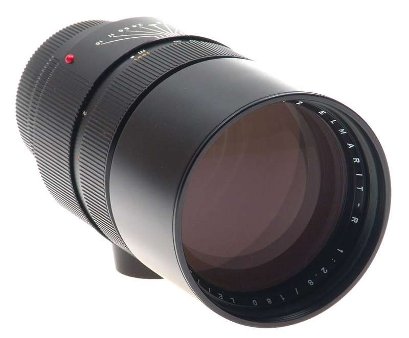 ELMARIT-R LEICA 2.8/180 CAMERA LENS CAPS VIII CLOSE UP