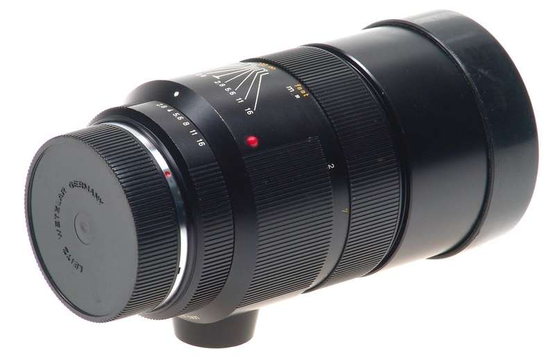 ELMARIT-R LEICA 2.8/180 CAMERA LENS CAPS VIII CLOSE UP