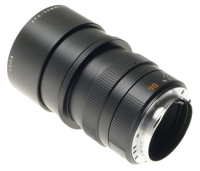 APO-SUMMICRON-M 1:2/90 mm ASPH. 6-Bit MINT 11884 M9 MONOCHROME f=90mm LEICA LENS