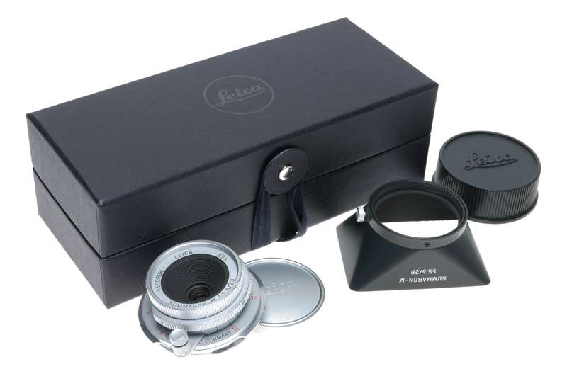 Leica Summaron-M 28 f/5.6 silver chrome finish 11695 LNIB 5.6/28