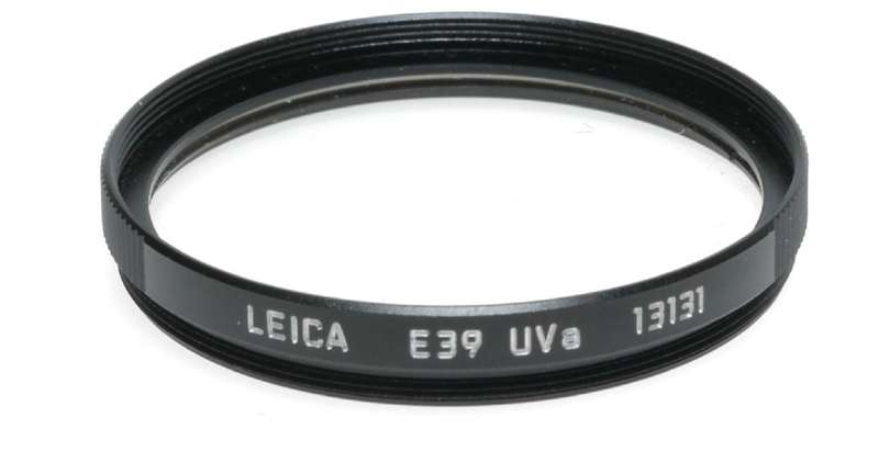 Leica Filter E39 Uva 13131 box Filtre 39mm item 8