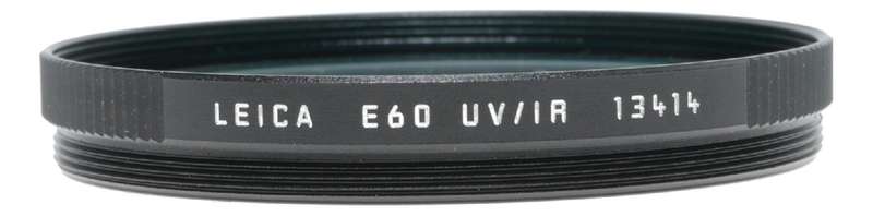 Leica Filter E60 UV/IR filtre black 13414 Germany Boxed MINT