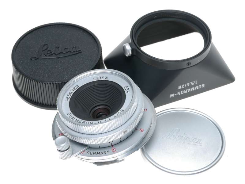 Leica Summaron-M 28 f/5.6 silver chrome finish 11695 LNIB 5.6/28