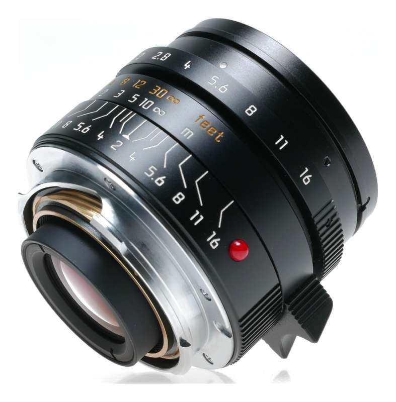 Leica Summicron-M 28 f/2 ASPH. Black 2/28mm f2 6-Bit Lens 11604 M10
