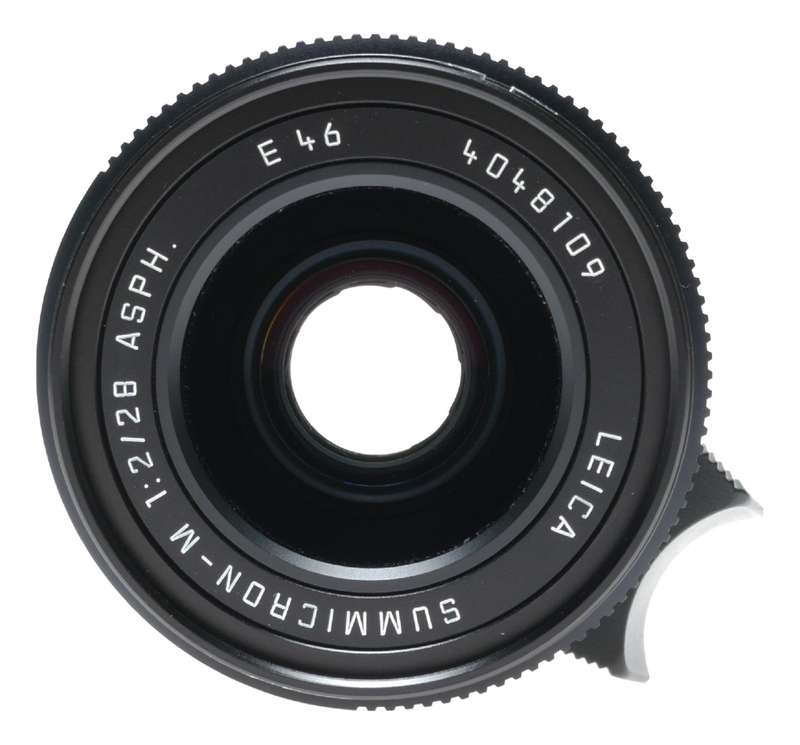 Leica Summicron-M 28 f/2 ASPH. Black 2/28mm f2 6-Bit Lens 11604 M10