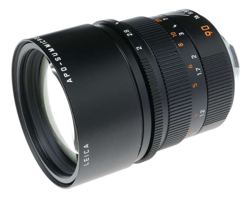 Leica Apo-Summicron-M 1:2/90mm ASPH. Box Mint 6-bit black LNIB f90 lens