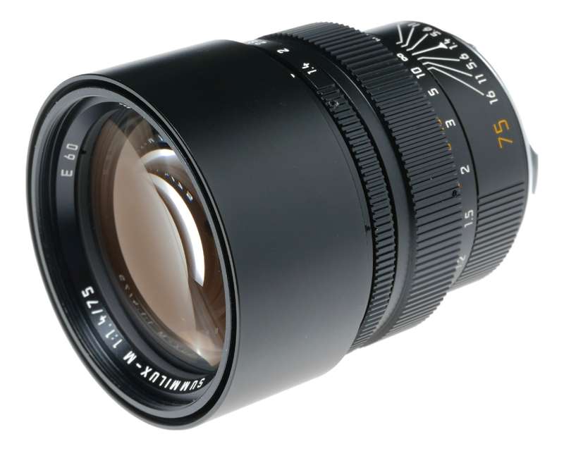 Leica Summilux-M 75mm f1.4 11815 E60 Rare 1.4/75 LNIB lens
