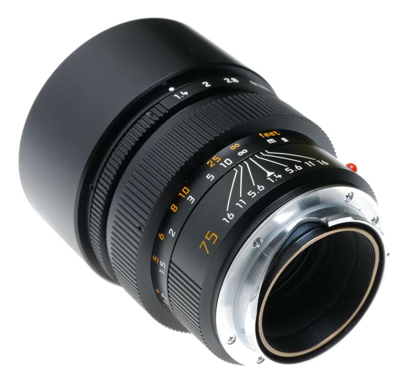 Leica Summilux-M 75mm f1.4 11815 E60 Rare 1.4/75 LNIB lens