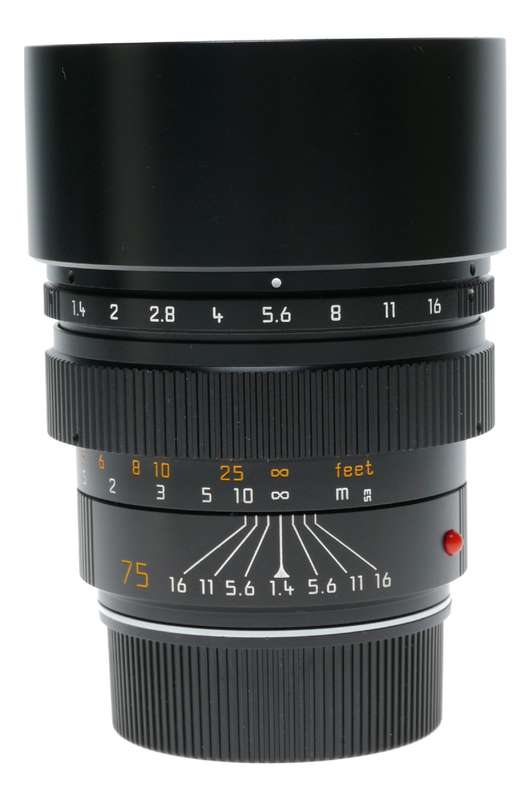 Leica Summilux-M 75mm f1.4 11815 E60 Rare 1.4/75 LNIB lens
