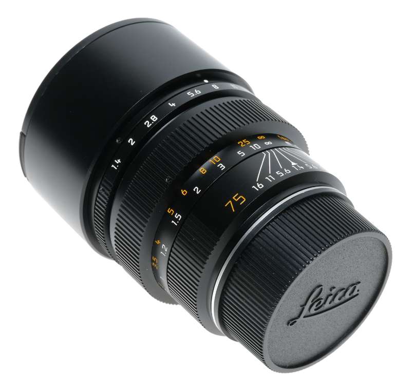 Leica Summilux-M 75mm f1.4 11815 E60 Rare 1.4/75 LNIB lens