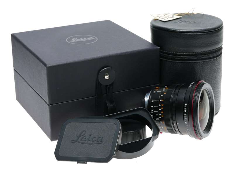 Leica Summilux-M 1:1.4/21mm ASPH 11647 camera lens boxed set f21 LNIB