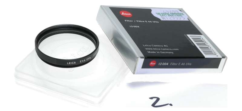 Leica Filter E46 Uva 13004 box Filtre 46mm item 2