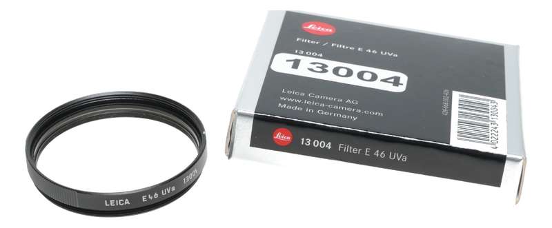 Leica Filter E46 Uva 13004 box Filtre 46mm item 3