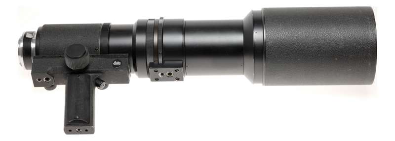 Telyt 1:5.6/560mm Leitz f/5.6 Leica tele lens f=560mm Televit pistol grip
