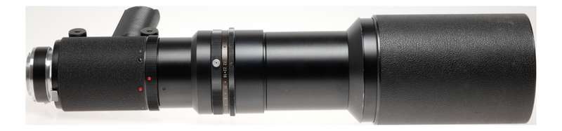 Telyt 1:5.6/560mm Leitz f/5.6 Leica tele lens f=560mm Televit pistol grip