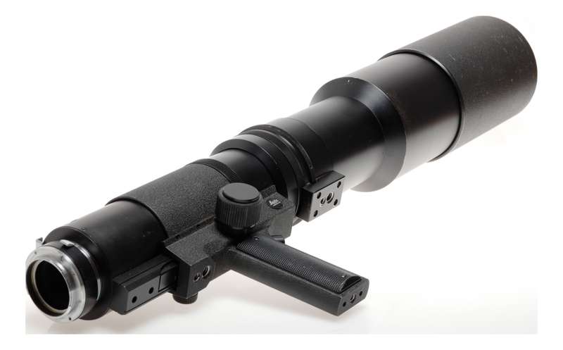 Telyt 1:5.6/560mm Leitz f/5.6 Leica tele lens f=560mm Televit pistol grip