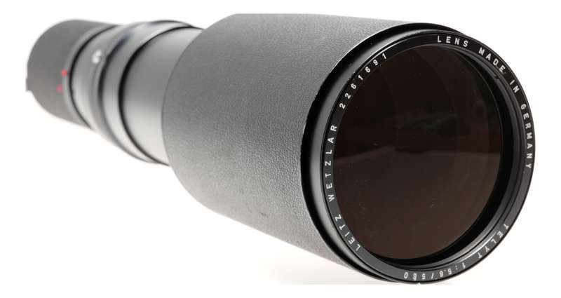 Telyt 1:5.6/560mm Leitz f/5.6 Leica tele lens f=560mm Televit pistol grip