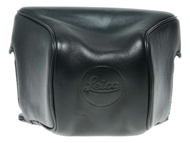 Leica Ever Ready half Case for M8 / M9 - Black Leather (14872) used boxed