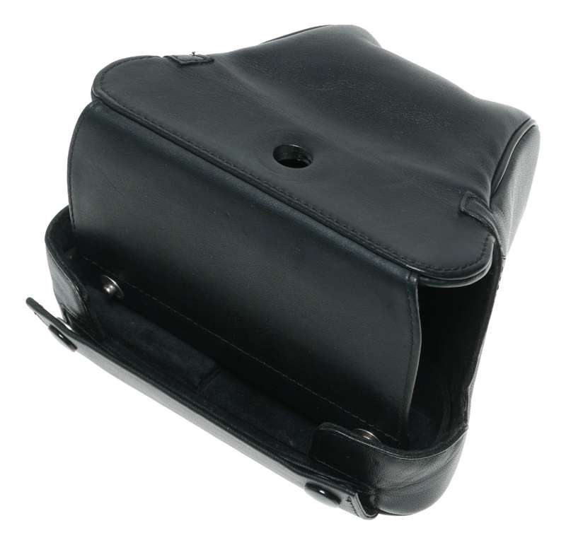 Leica Ever Ready half Case for M8 / M9 - Black Leather (14872) used boxed