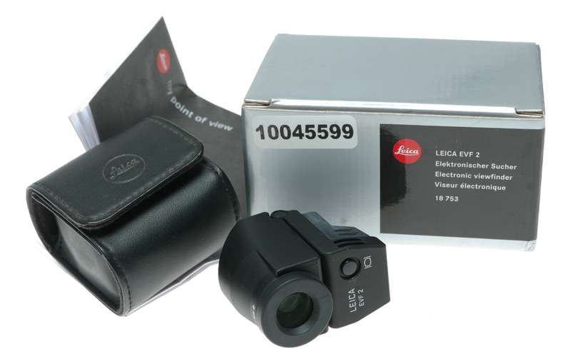 Leica EVF 2 Electronic Viewfinder - Full Boxed Set, Case, Manuals - Pristine!