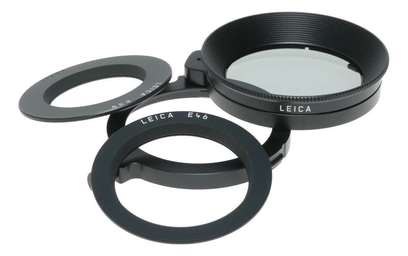 Leica Universal Polarizing Filter M (13 356) - Full Boxed Kit, E39, E46 Adapters