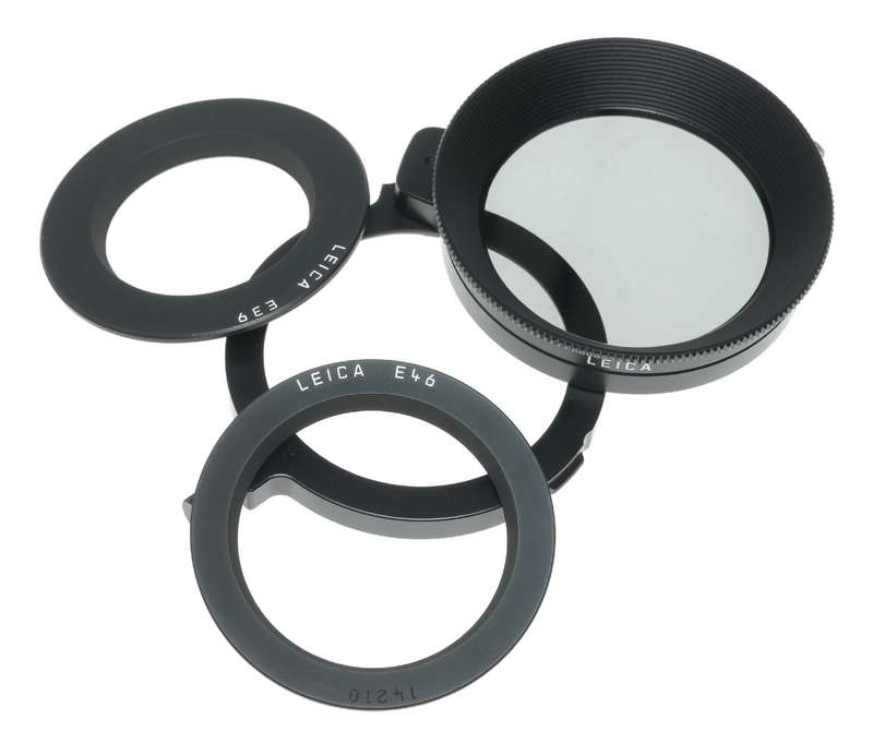 Leica Universal Polarizing Filter M (13 356) - Full Boxed Kit, E39, E46 Adapters
