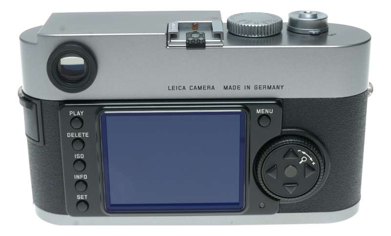 Leica M9 Digital Rangefinder Camera Silver Boxed Complete Kit Sensor damage