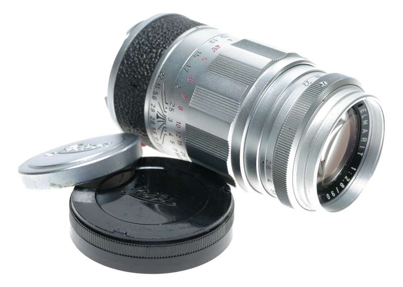 Elmarit 2.8/90mm Leica M camera lens fits M10-R Monochrom camera