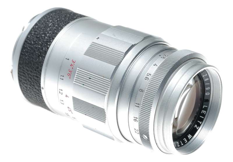 Elmarit 2.8/90mm Leica M camera lens fits M10-R Monochrom camera
