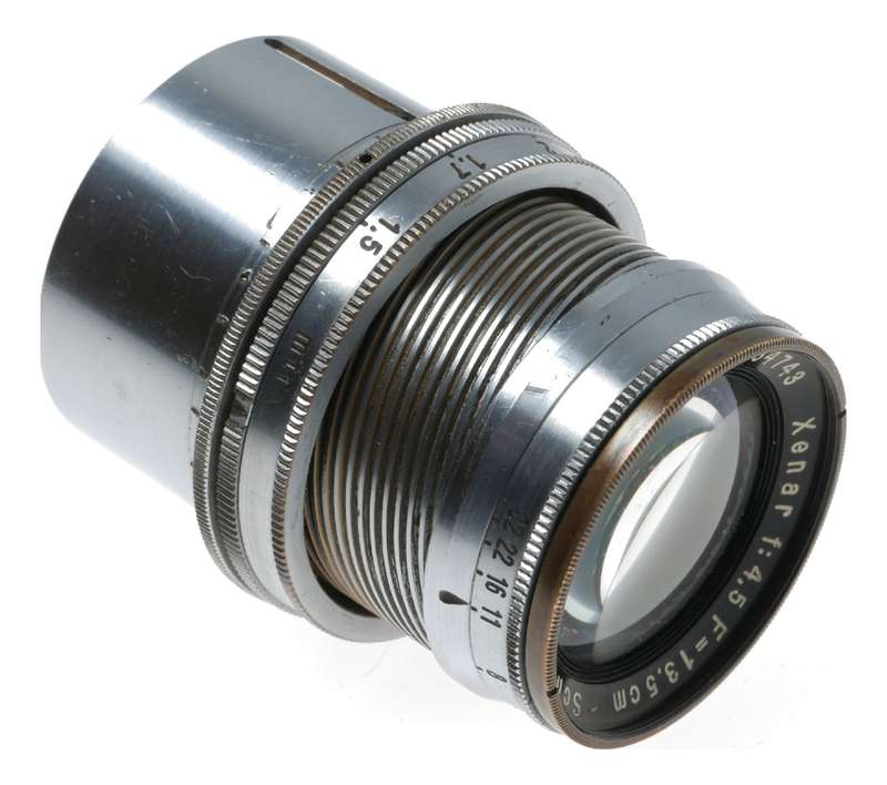 Xenar f:4.5 F=13,5cm Schneider 4.5/135mm f/4.5 vintage steel lens rare